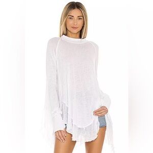 Free People Ivory Starlight Tee - M